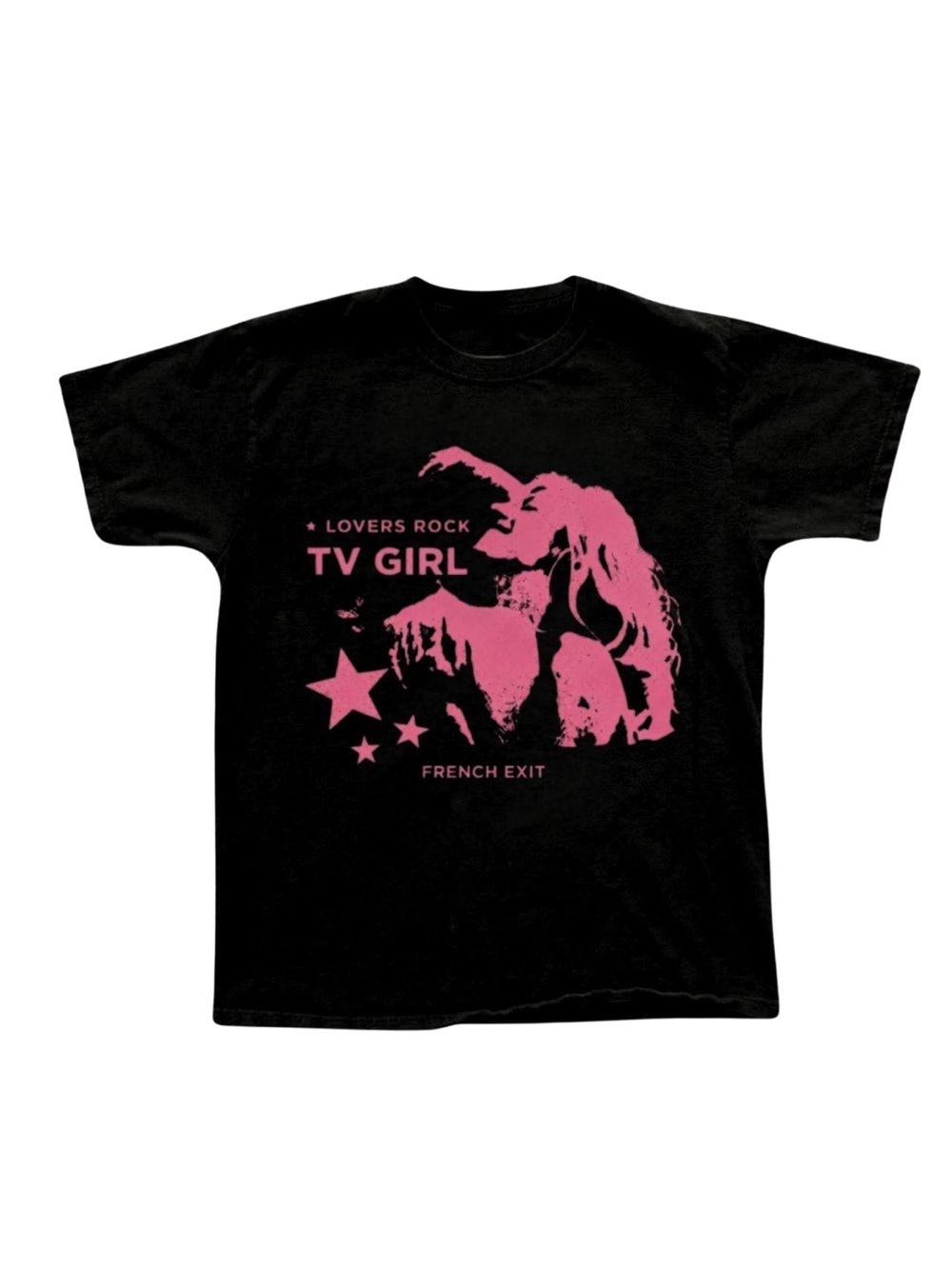 Gildan TV Girl 'Lovers Rock' Pink Graphic Tee